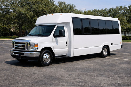 18-passenger minibus rental Siler City TX