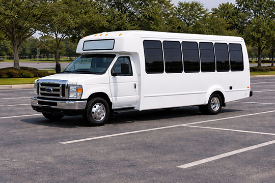 20-passenger minibus rental Siler City TX