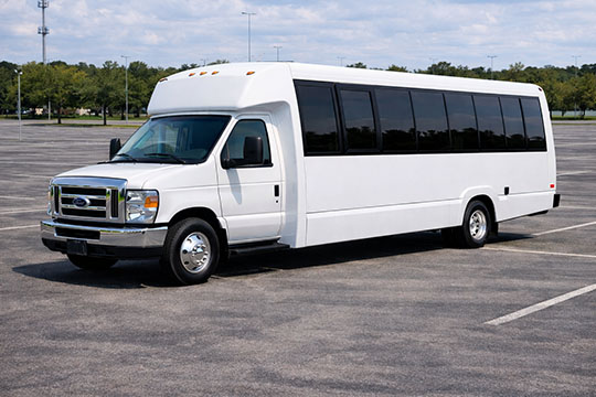 25-passenger minibus rental Siler City TX